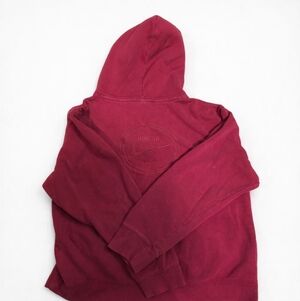 Nike SB Burgundy Hoodie Embroidered Swoosh Crest Size L
